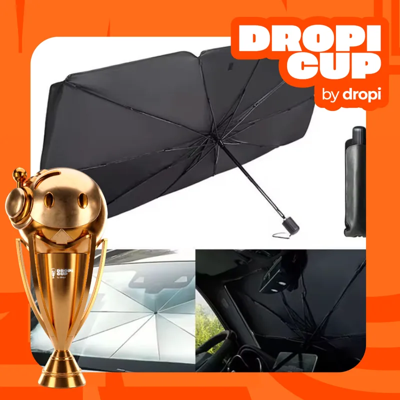 Parasol Retráctil para Parabrisas de Auto - Pradoria Ecuador